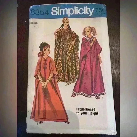 Vintage simplicity, sewing pattern for dress - Picture 1 of 2